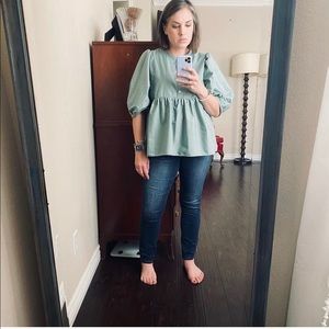 Day Blouse inspired by Rudy Jude  in sage XL